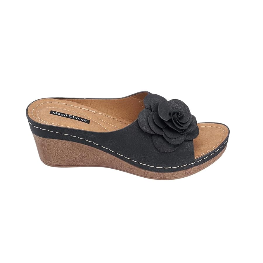 Amazon.com | G.C. Shoes Tokyo Wedge Sandals - Stylish 2.5